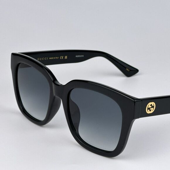 NEW Gucci GG1338SK 003 Black Grey Gradient Square Women Sunglasses GG 1338SK - Picture 9 of 13